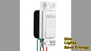 Rocker Dimmer Switch Save Energy Control Lights