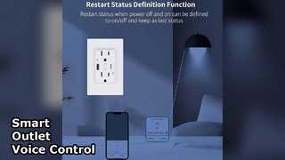 Smart Outlet PD20W Fast Charge Voice Control