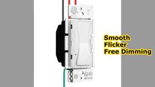 LED Dimmer Switch Smooth Flicker Free Light